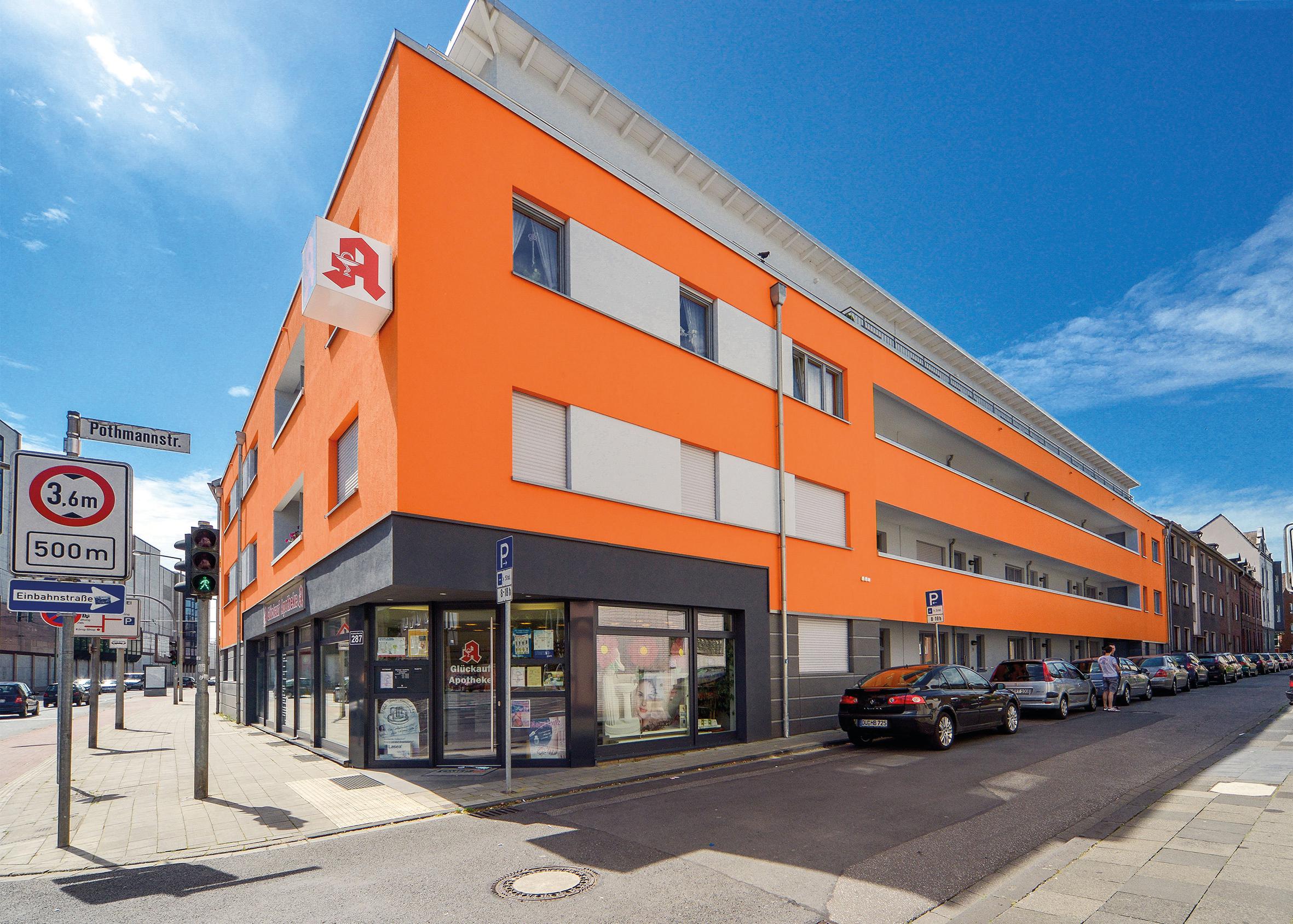 Glückauf-Apotheke, Friedrich-Ebert-Straße 287 in Duisburg