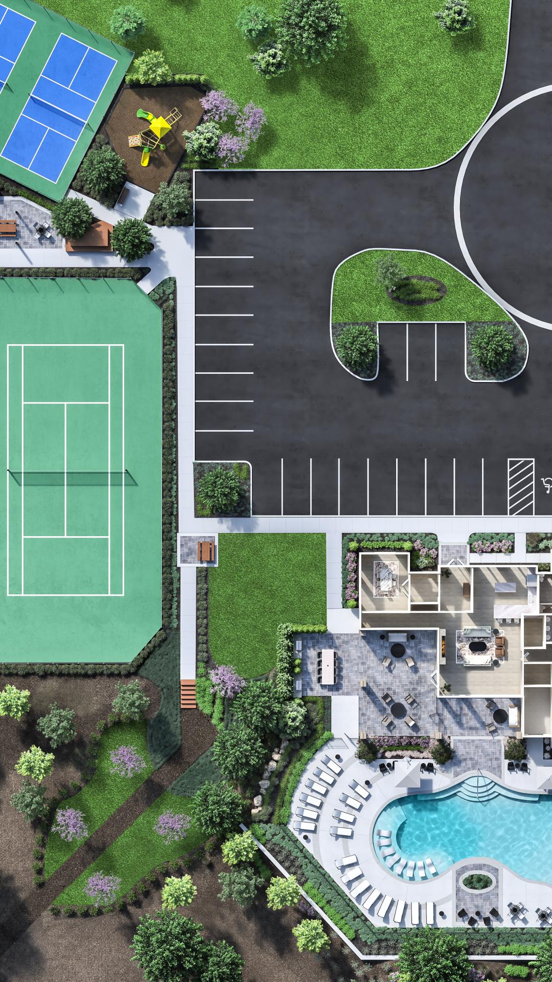 Amenity site plan