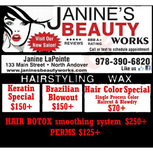 Janine's Beauty Works Logo
