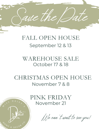 Images Miss Daisy's Home & Decor Co.