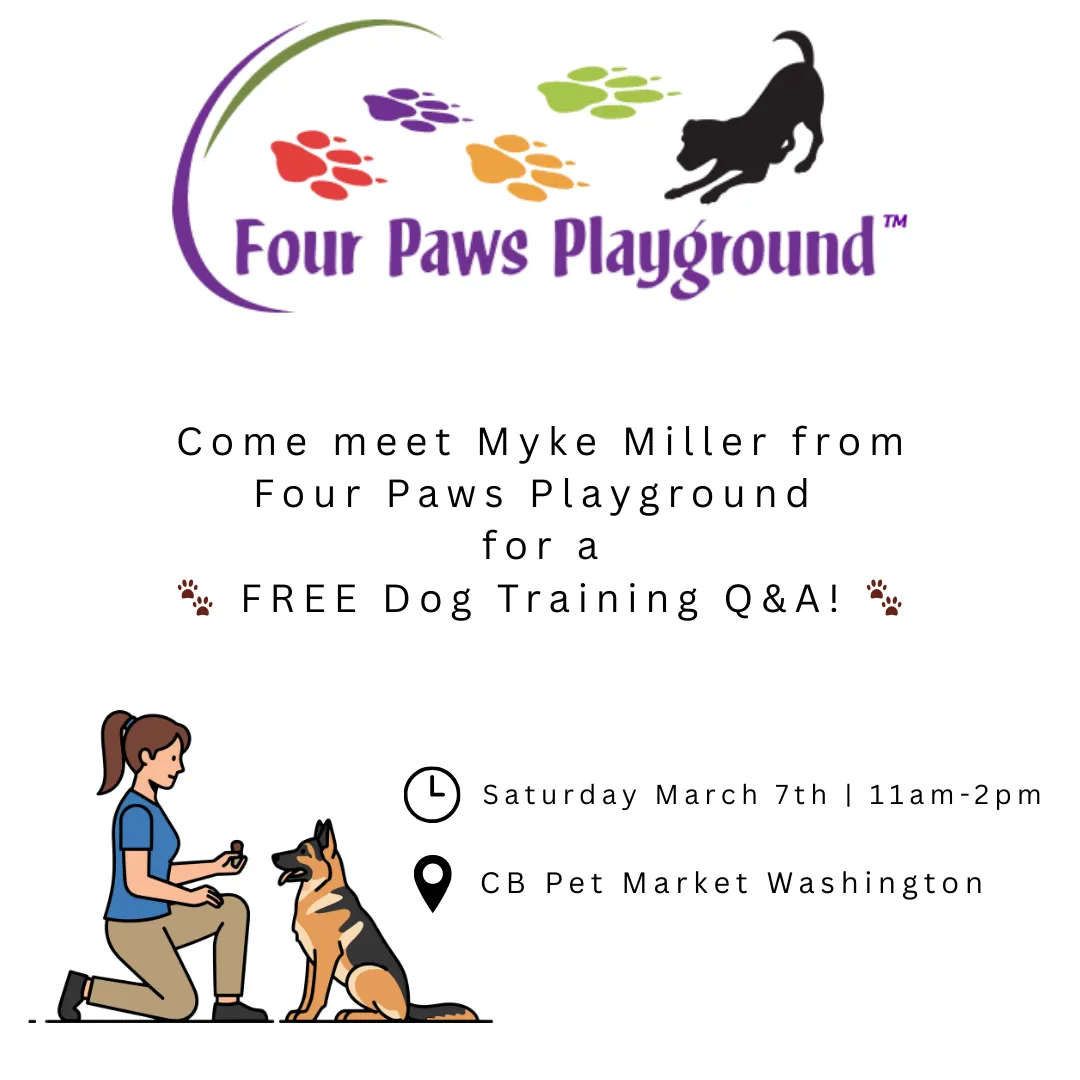 Image of Local Pet Event Meet the Trainer Event with Myke Miller Nearby