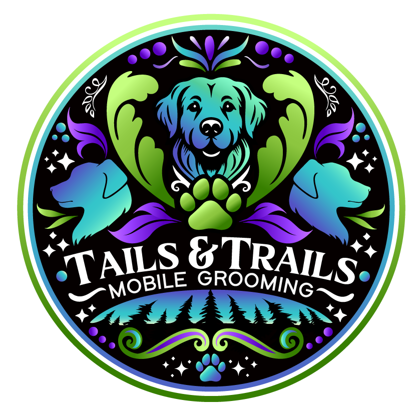 Tails and Trails Mobile Grooming Logo