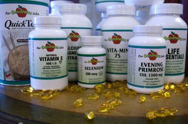 Vitamins and Supplements! For Goodness Sake Natural Food New Braunfels (830)606-1900