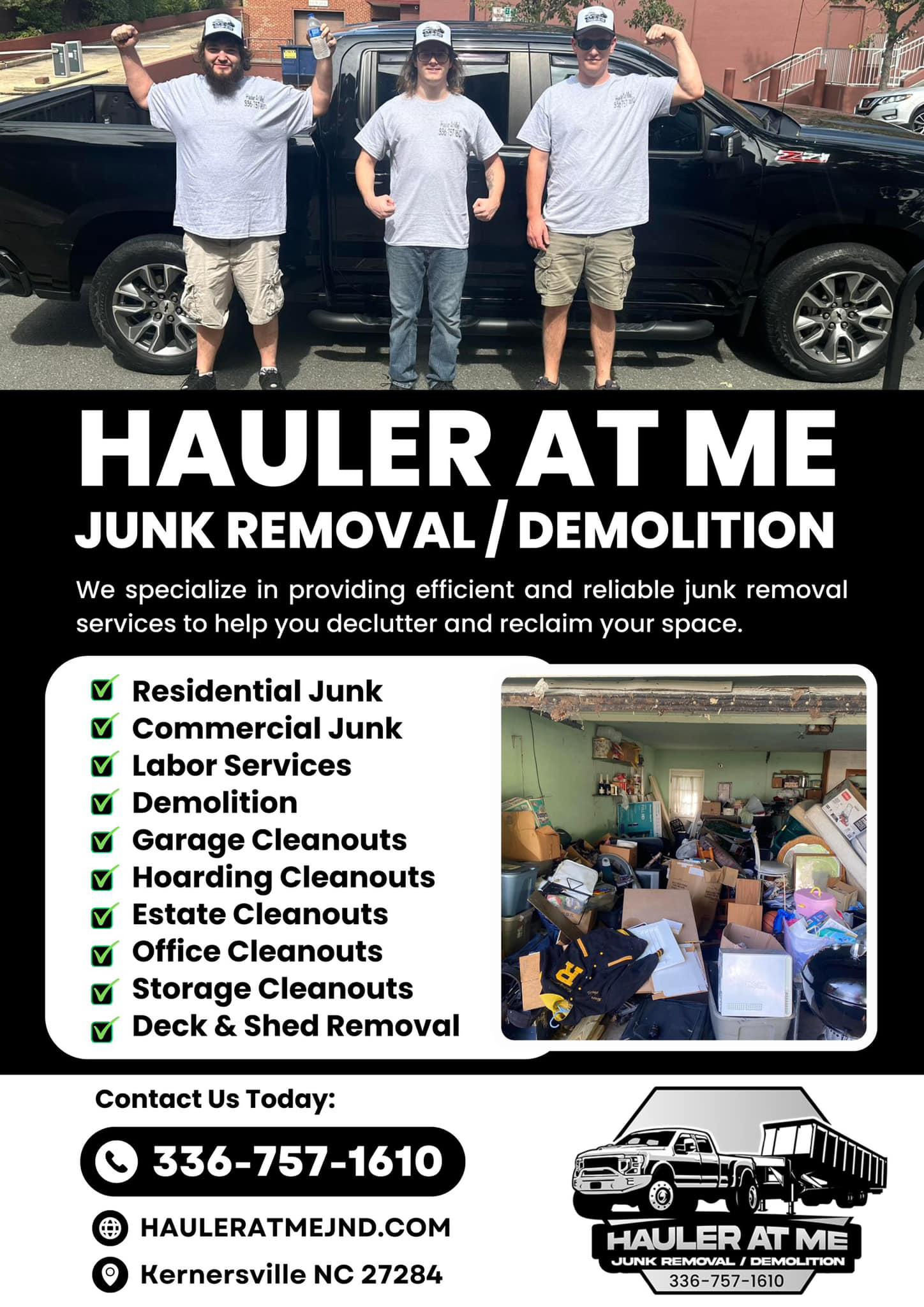 Image 2 | Hauler At Me Junk Removal / Demolition