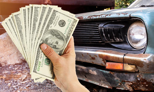 Invictus Junk Car Logo