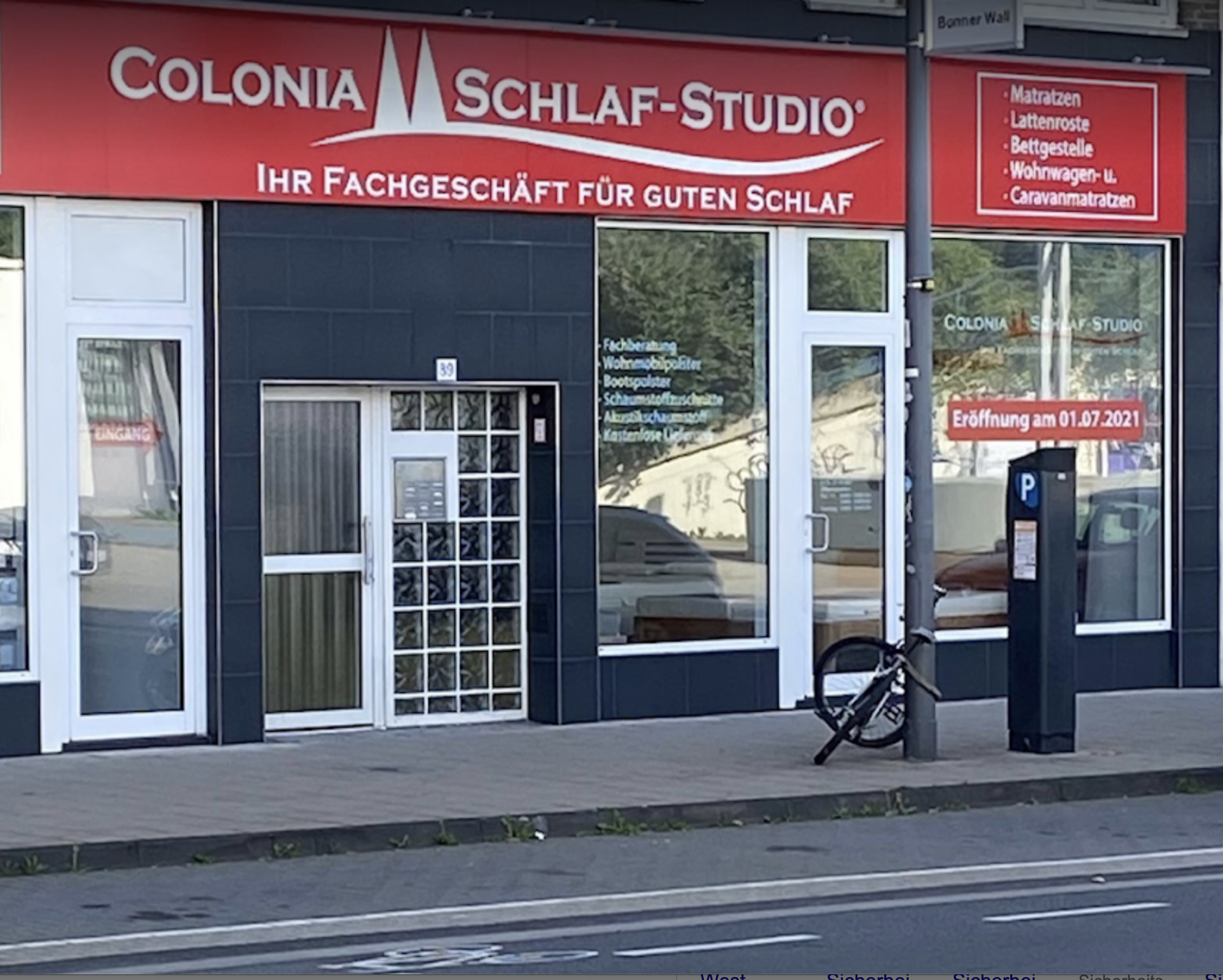 Colonia Schlaf-Studio Matratzen Köln, Bonner Straße 89 in Köln