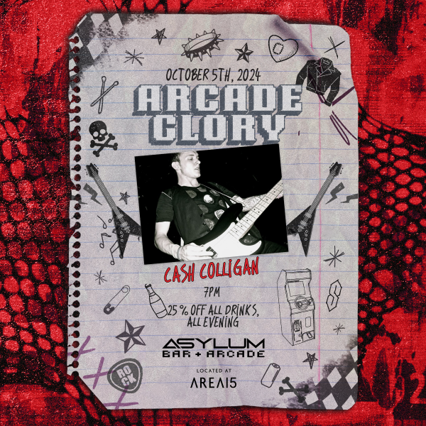 Arcade Glory LIVE - Cash Colligan