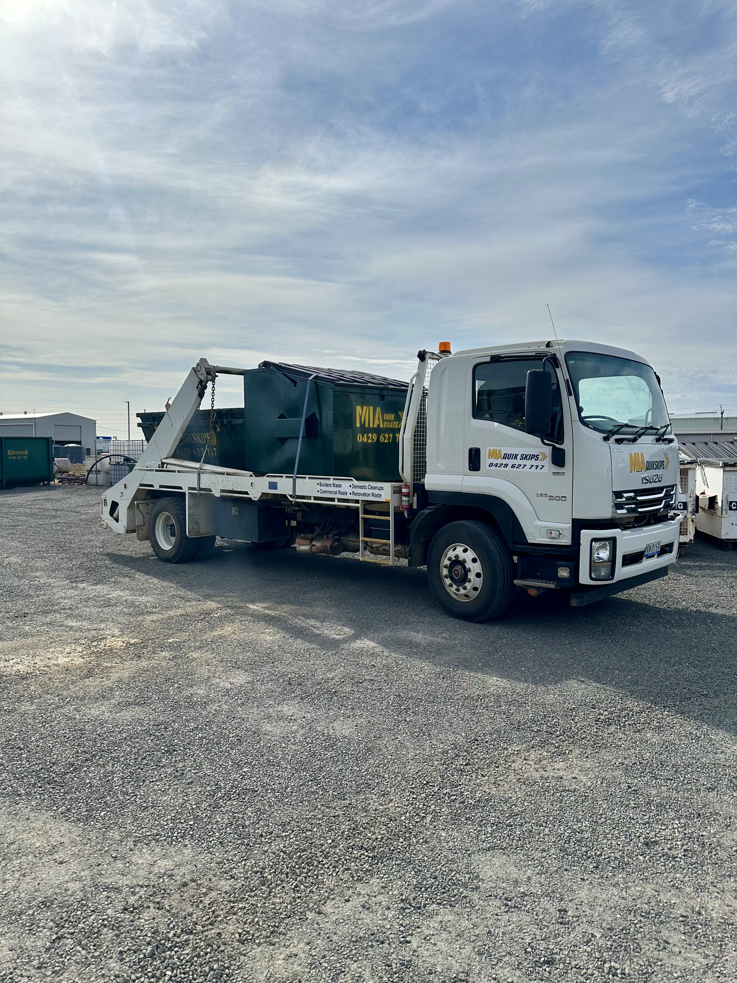 Images MIA Quikskips and MIA Quik Waste