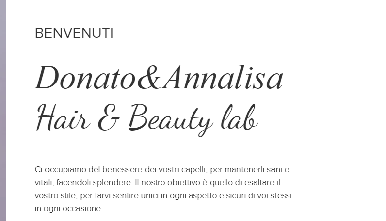 Images Donato & Annalisa Parrucchieri Unisex