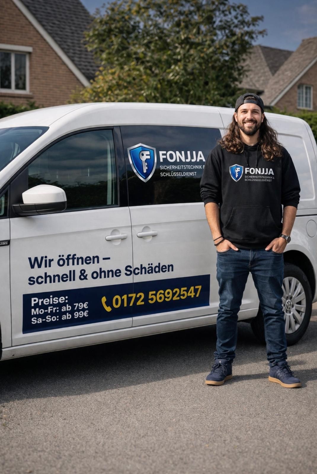 Fonjja Sicherheitstechnik & Schlüsseldienst Essen, Lattenkamp 68 in Essen