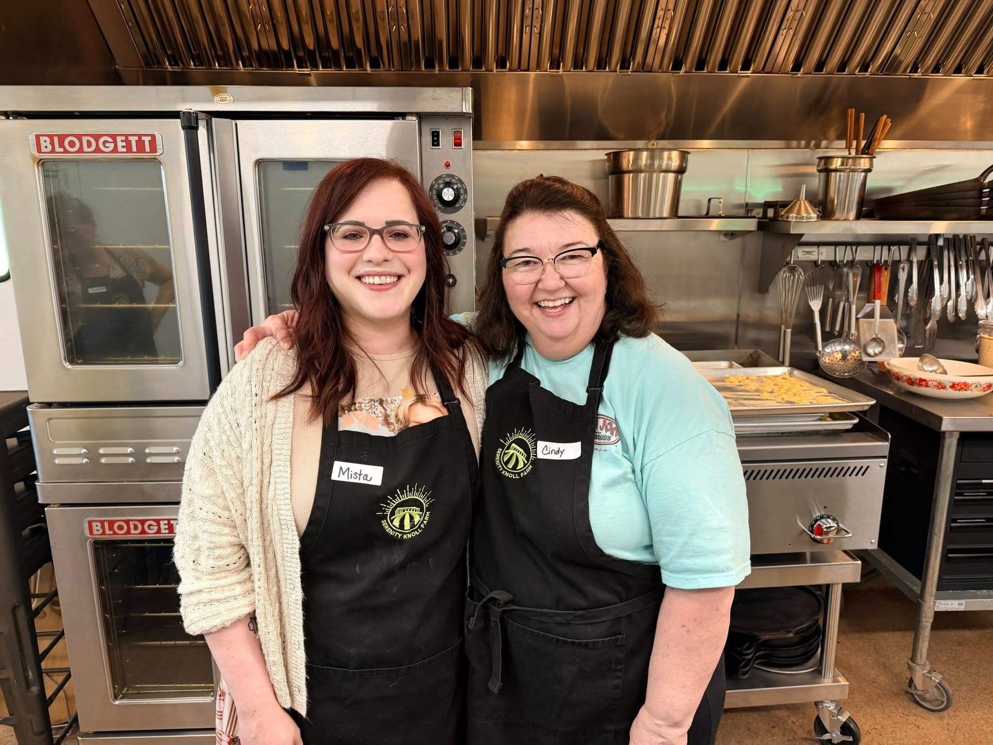 Our team participated in a cooking class this morning, we enjoyed preparing pasta and sharing a wonderful meal together, and we look forward to next time!