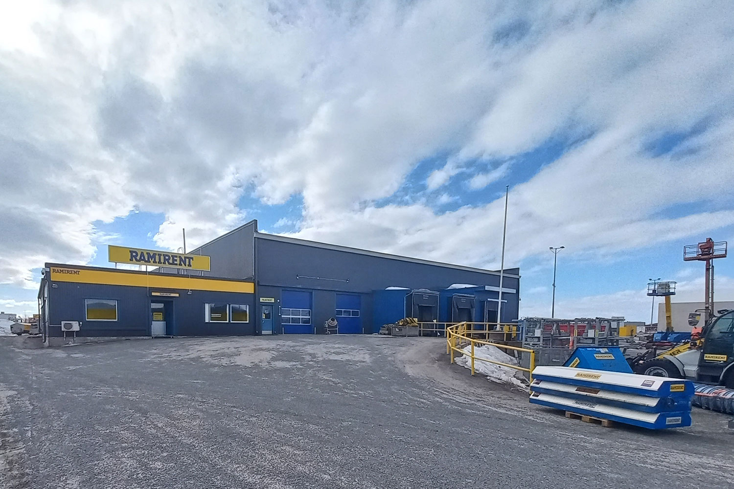 Images Ramirent konevuokraamo Rovaniemi