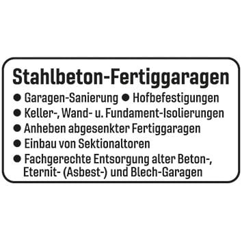 Limmer Fertiggaragen GmbH  