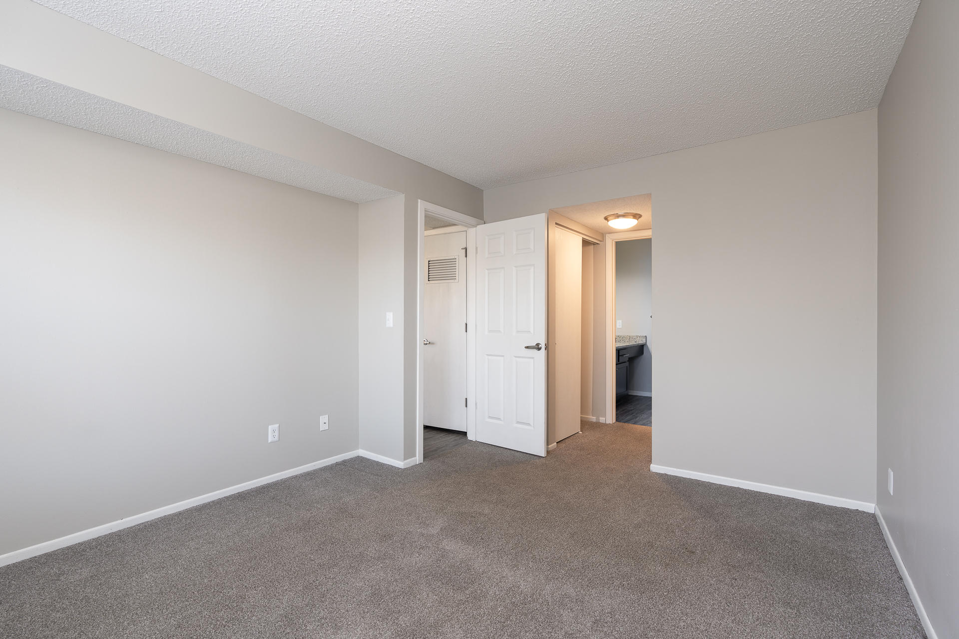 Bedroom With Attached Bathroom