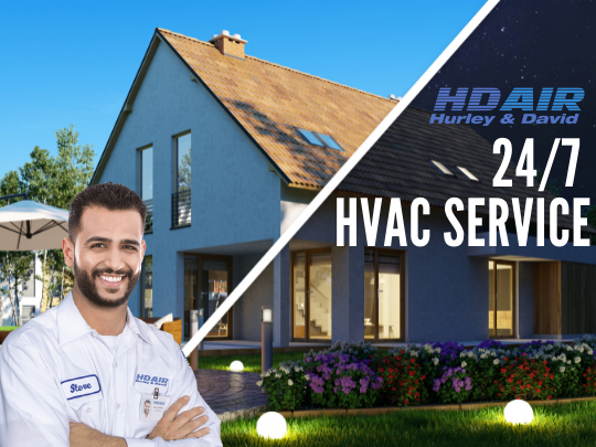 HD Air 24 hour HVAC service in Springfield MA and surrounding areas