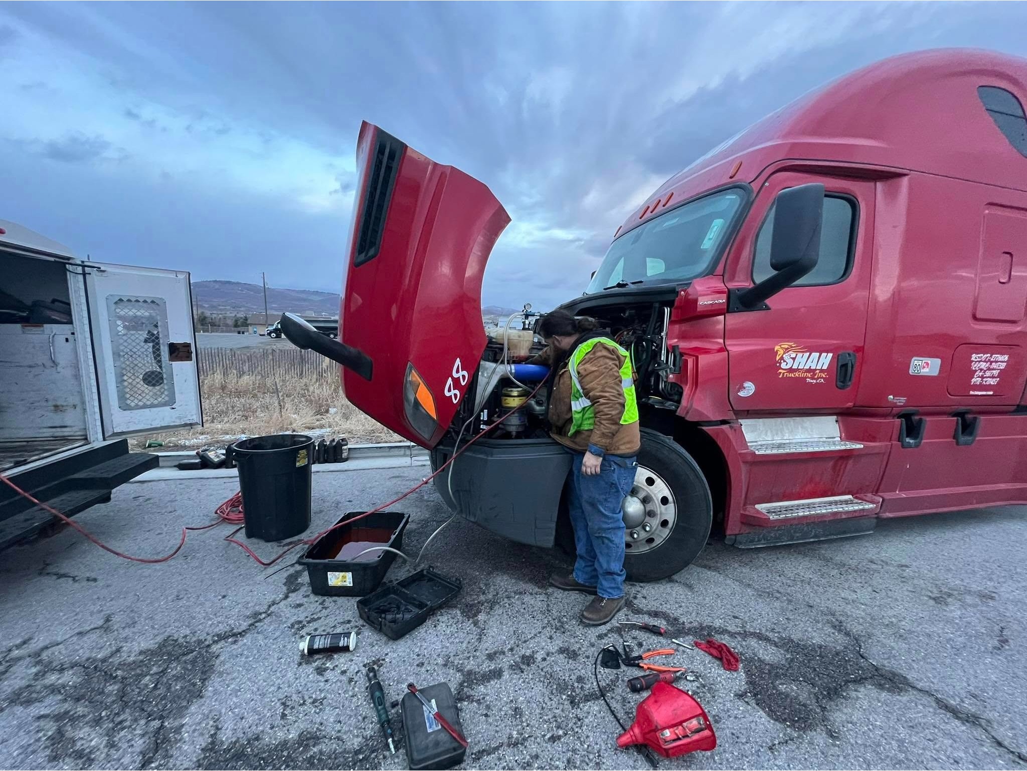 semi truck repair