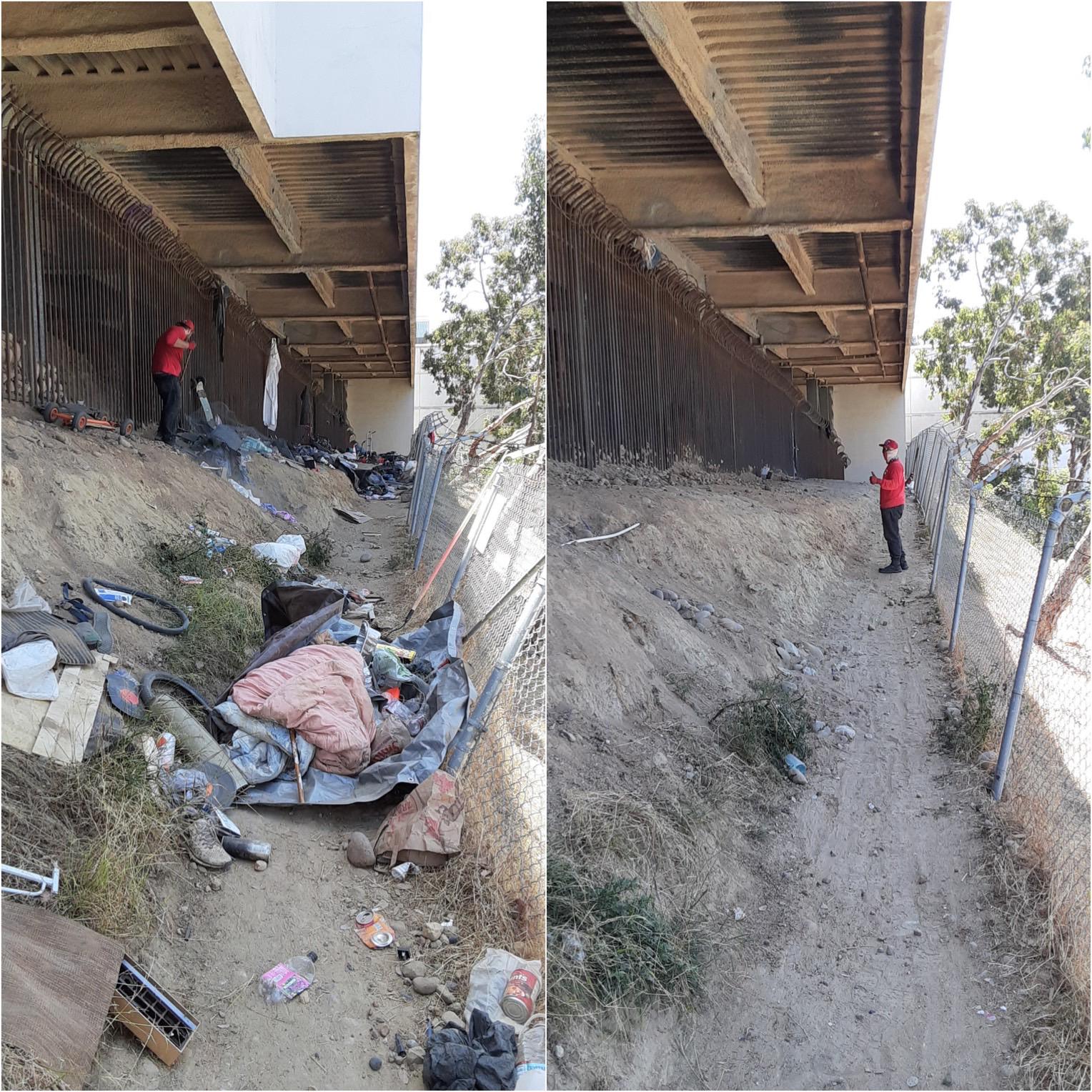 Check out this Junk King before and after of a yard clean up. Our team can help you with your yard junk removal or property clean up.