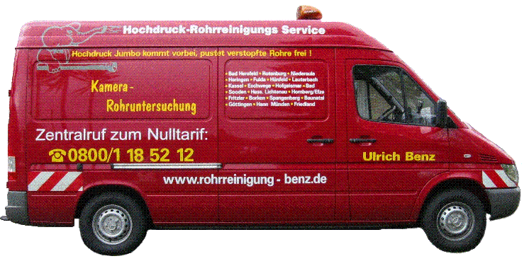 Kundenbild groß 1 Rohrreinigungservice Ulrich Benz