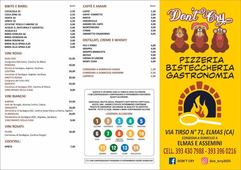 Images Pizzeria Bisteccheria Don't Cry
