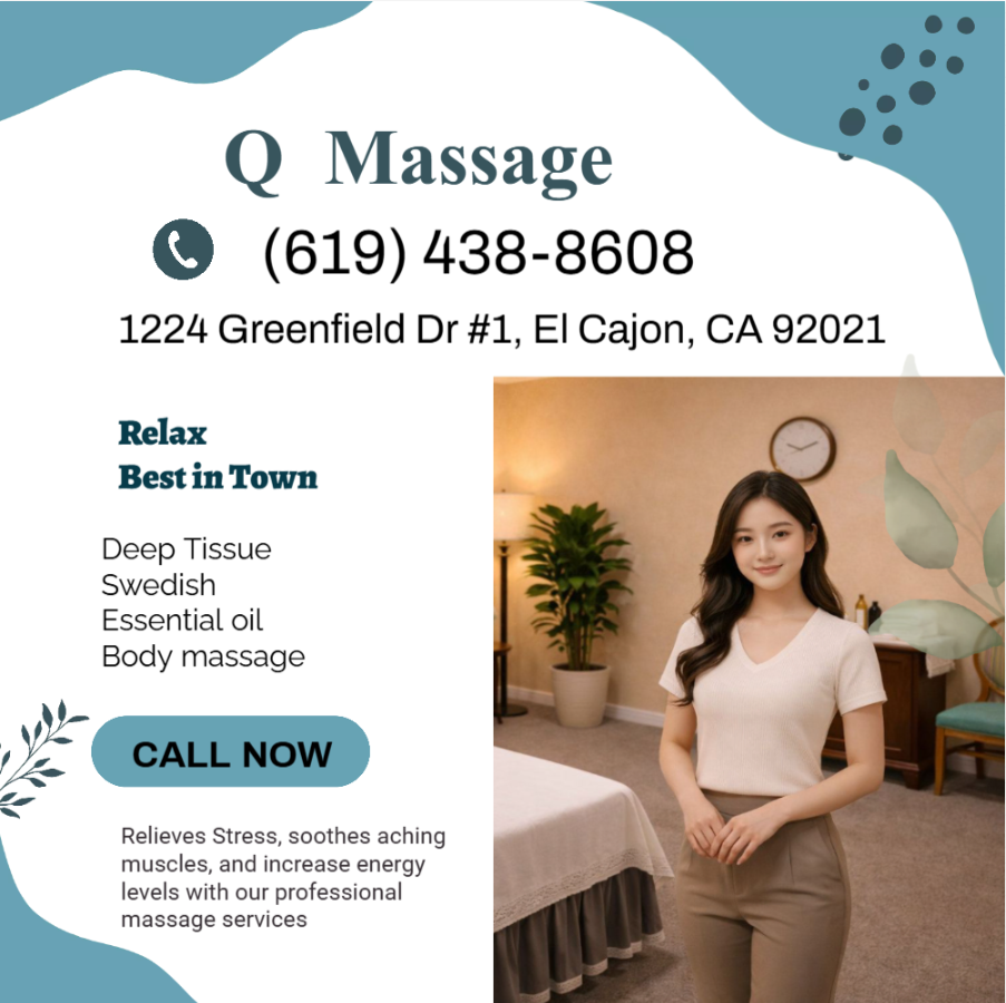 Massage techniques are commonly applied with hands, fingers, 
elbows, knees, forearms, feet, or a device. 
The purpose of massage is generally for the treatment of 
body stress or pain.
