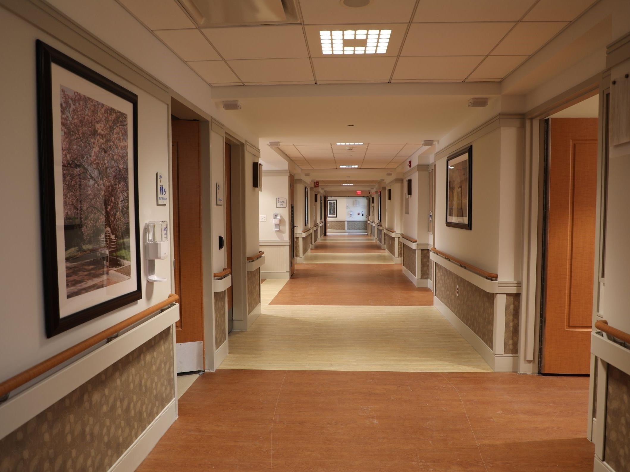 Shaker Place Rehabilitation and Nursing Center Hallway