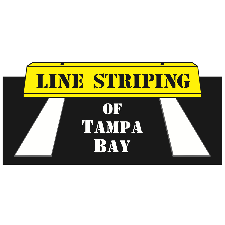 Line Striping of Tampa Bay Logo