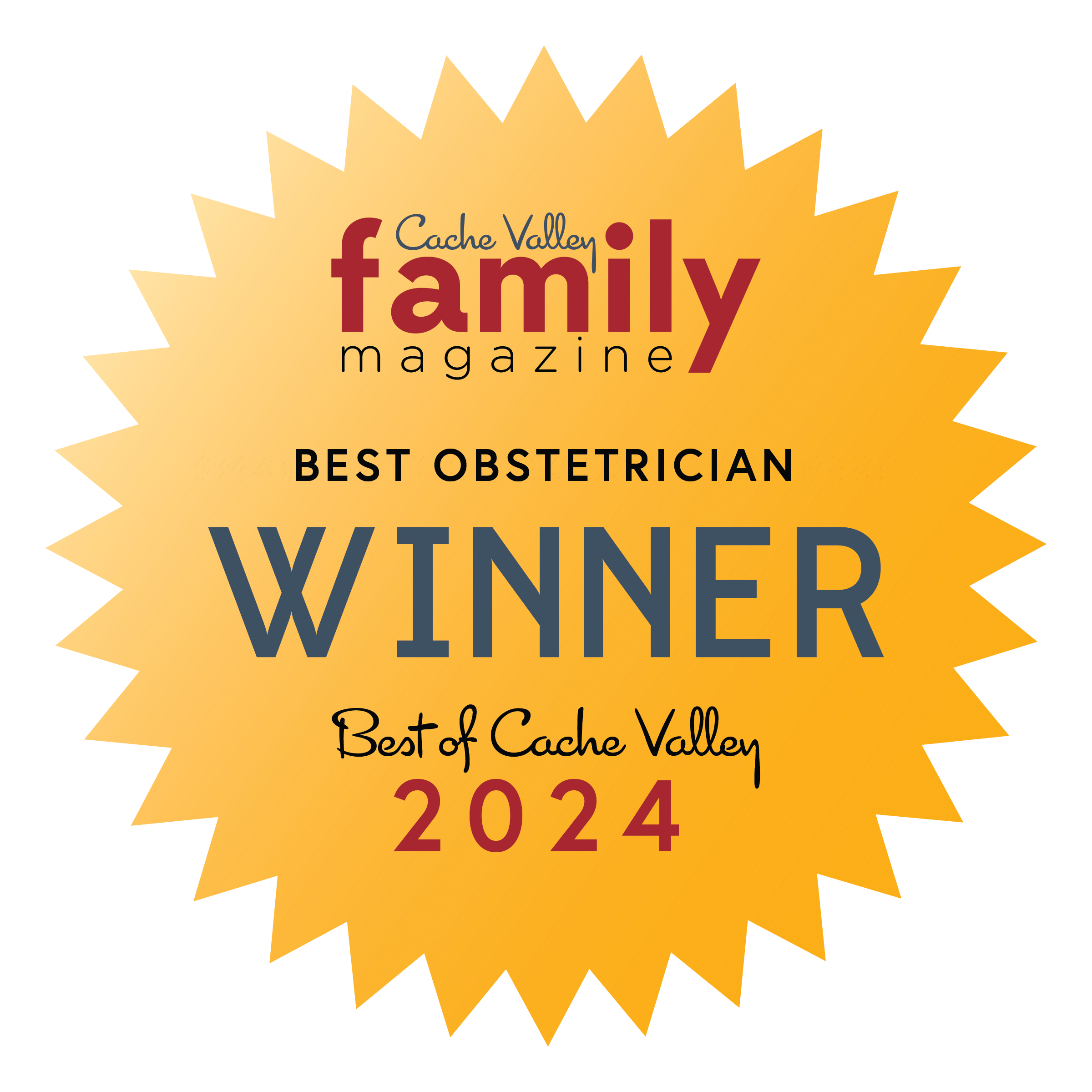 Best obstetrician winner in Best of Cache Valley awards 2024