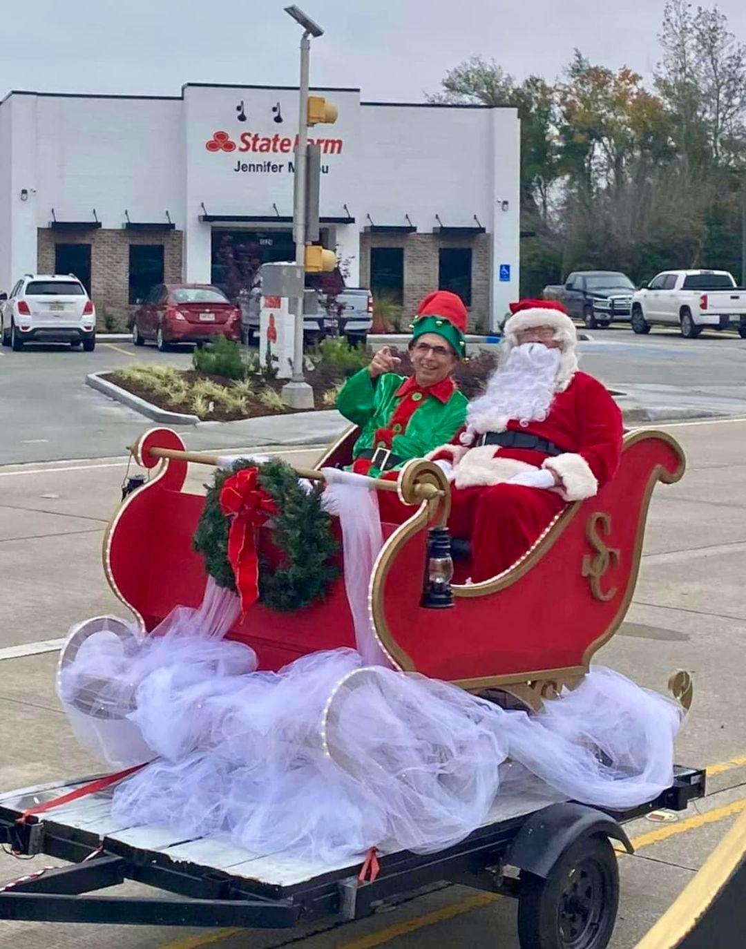 Santa made a pass by Jennifer Mabou-State Farm today! We must be on the good list! Jennifer Mabou - State Farm Insurance Agent Sulphur (337)527-0027