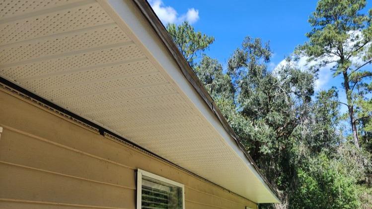 Rain Experts Inc excels in soffit and fascia installation to protect and beautify your property's exterior. With our owner's expertise, you can trust that these essential components will be expertly installed, enhancing the aesthetics and durability of your building.