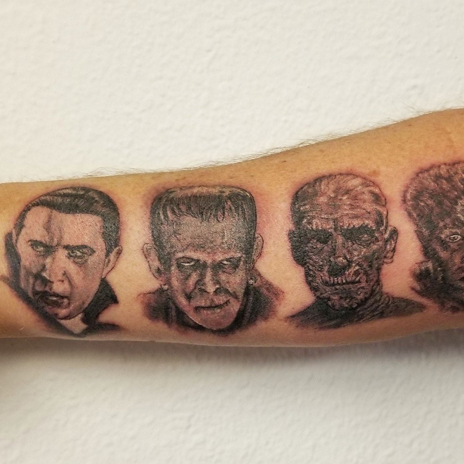 Universal monsters tattoo