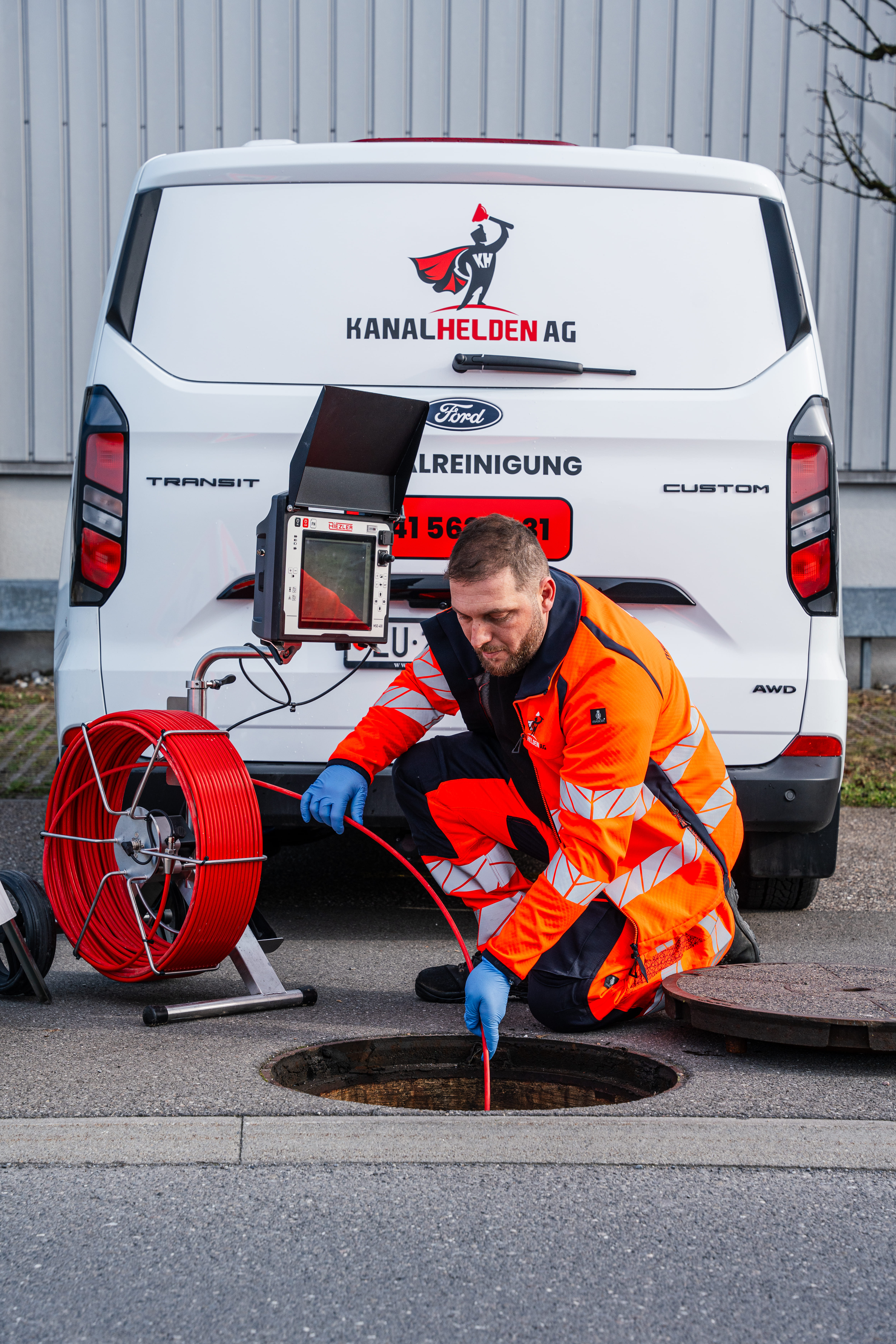 Bilder Kanalreinigung Zürich - Kanalhelden AG
