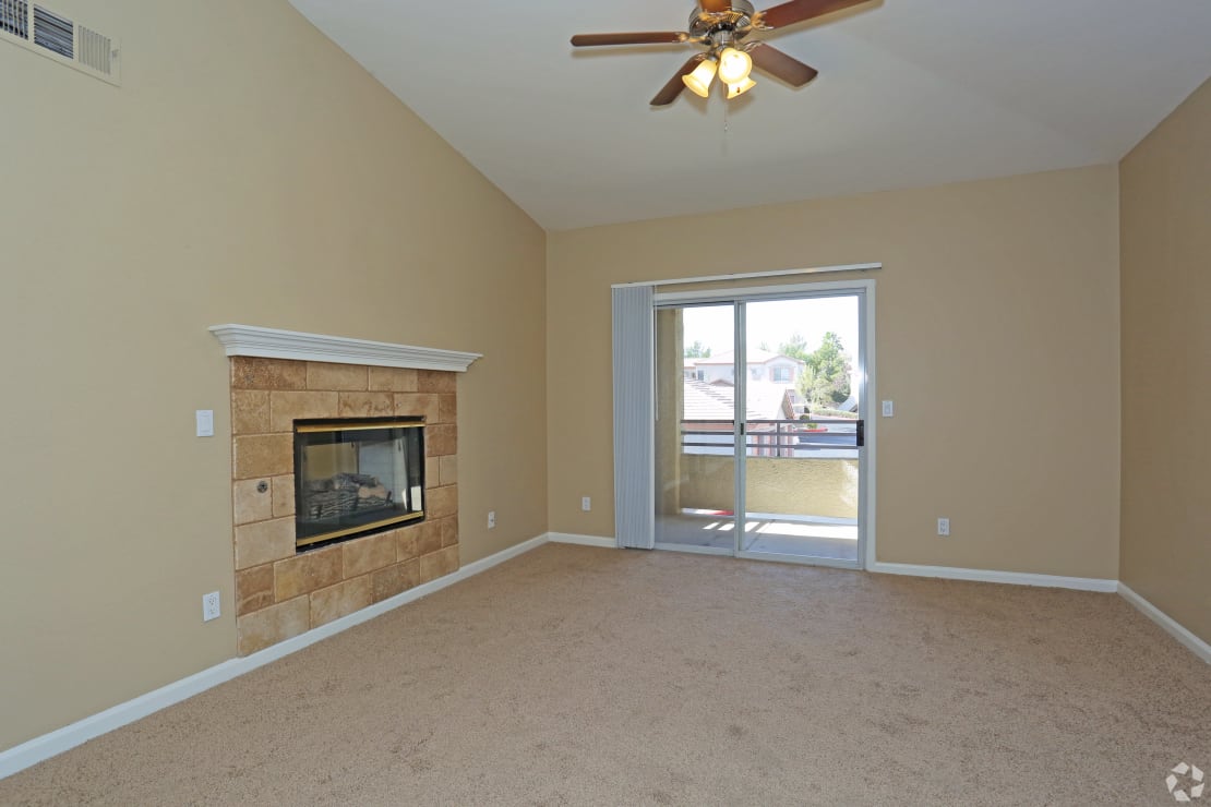 Living Room at Carlisle at Summerlin