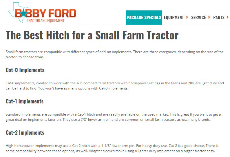 Images Bobby Ford Tractor and Equipment, LLC