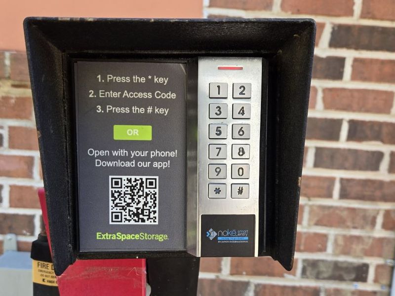 Keypad - Extra Space Storage at 3175 N Germantown Rd, Bartlett, TN 38133