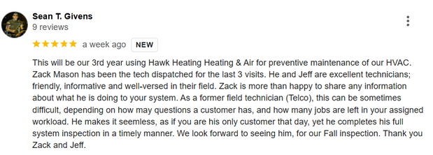 Images Hawk Heating & Air Conditioning
