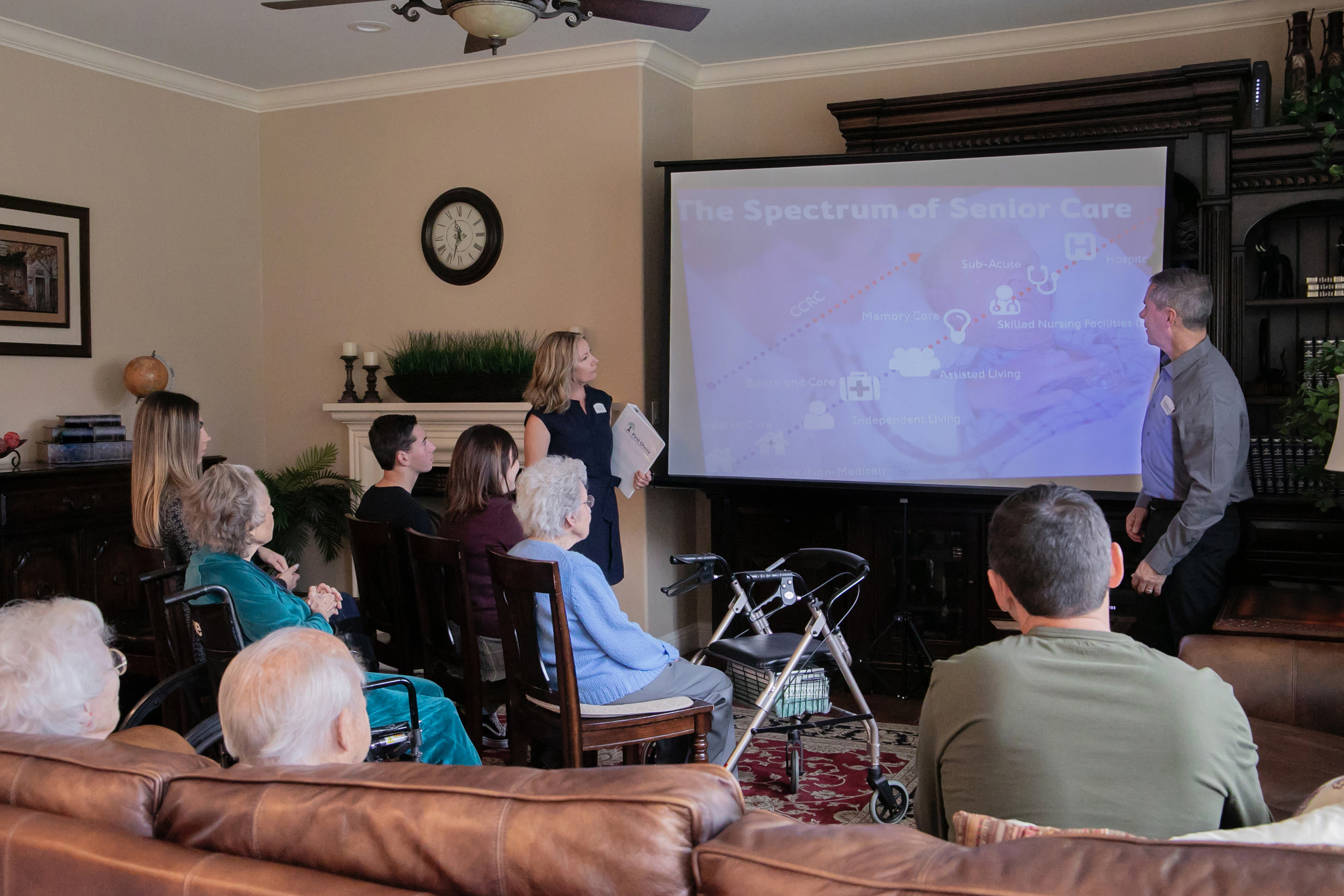 Todd and Kelley Goodman, Certified Senior Advisors educating elderly and their families about senior living placement options