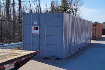 40’ container rental in Scarborough, Maine 