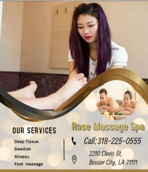 Rose Massage Spa In Bossier City La Massage 318 225 0555