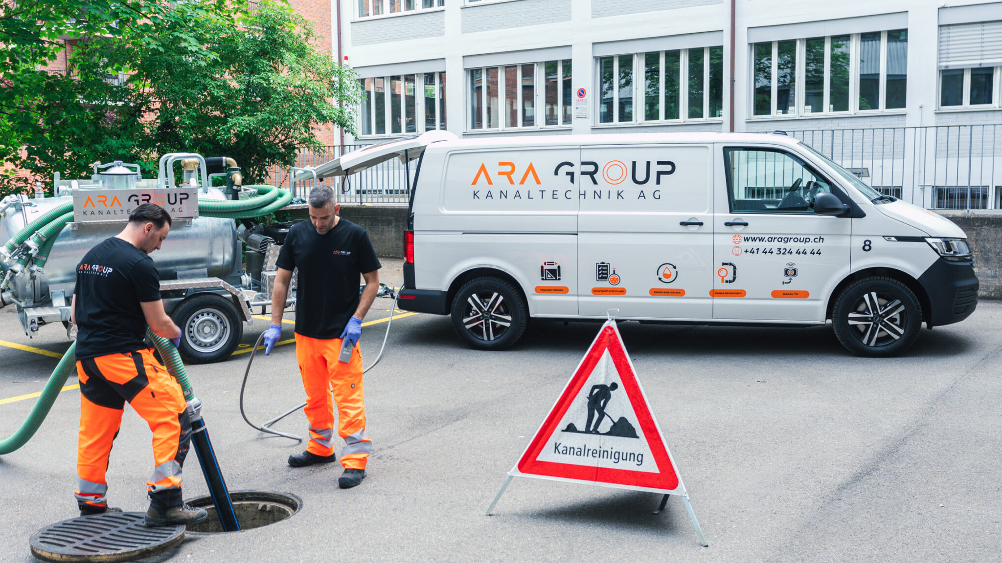 Bilder ARA Group Kanaltechnik AG