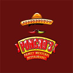 Ponchos Family Mexican Restaurant Logo