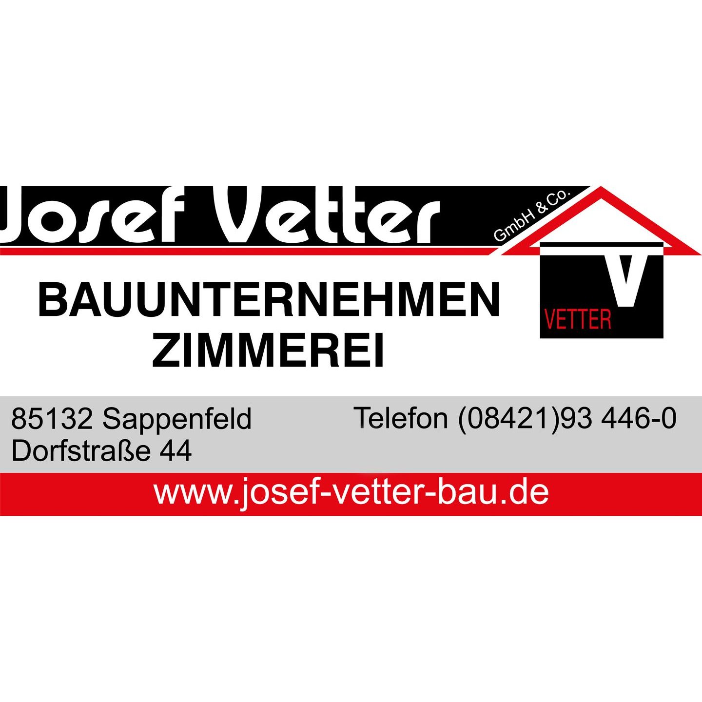 Josef Vetter GmbH & Co Bauunternehmen - Zimmerei