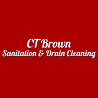 CT Brown Sanitation & Drain Cleaning Logo