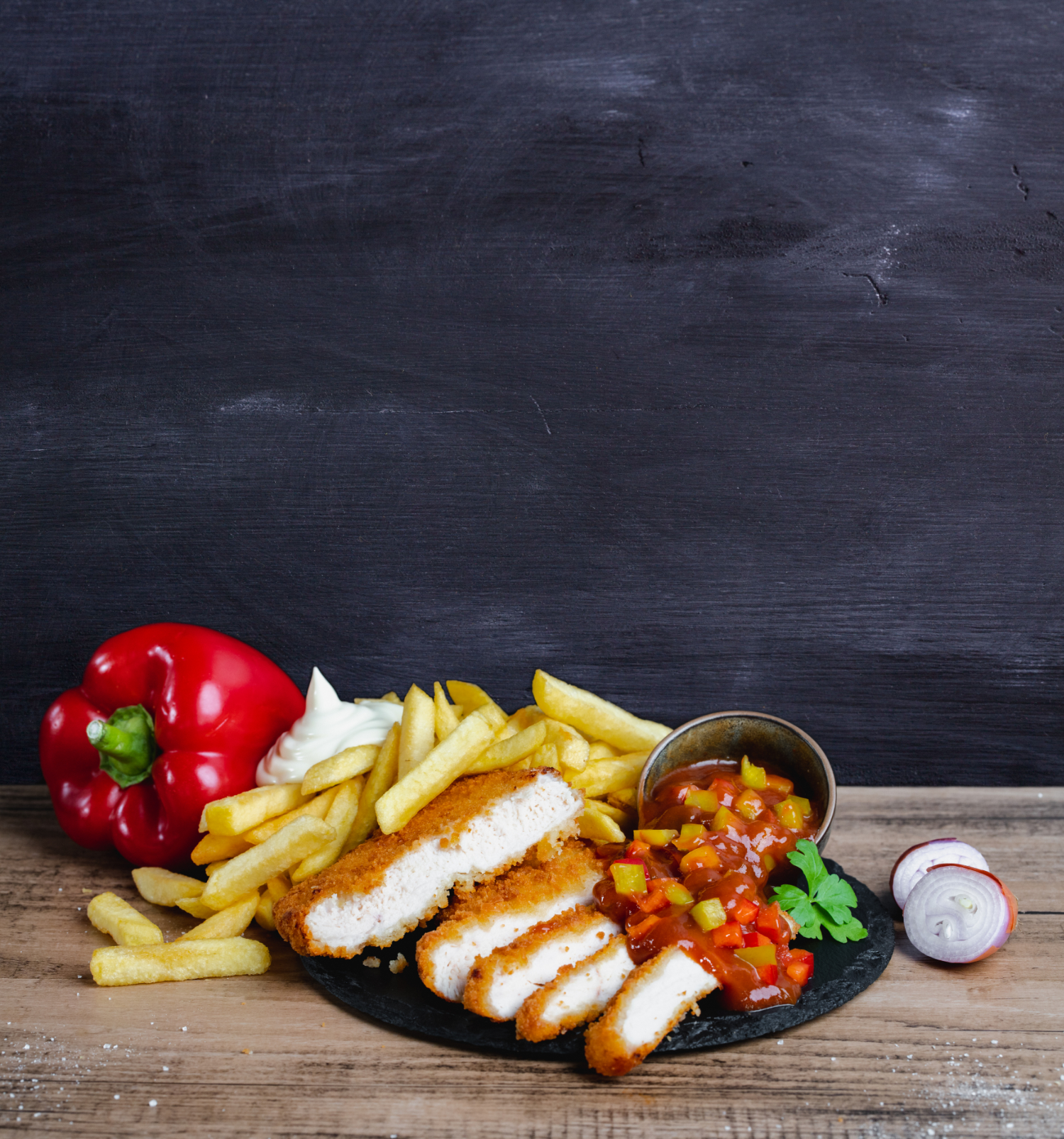 Chicken Pikante Menü