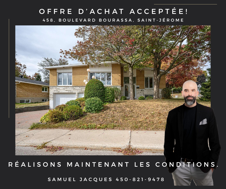 Images Royal Lepage : Samuel Jacques, courtier immobilier à Saint-Jérôme, Laurentides et Rive-Nord