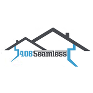406 Seamless Gutters Logo