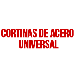 Cortinas De Acero Universal Logo