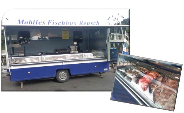 Frischen Fisch aus Nord- und Ostsee bringt das mobile Fischhus Reusch am Mittwoch, Donnerstag und Freitag zwischen 9-19 Uhr direkt vom Kutter.