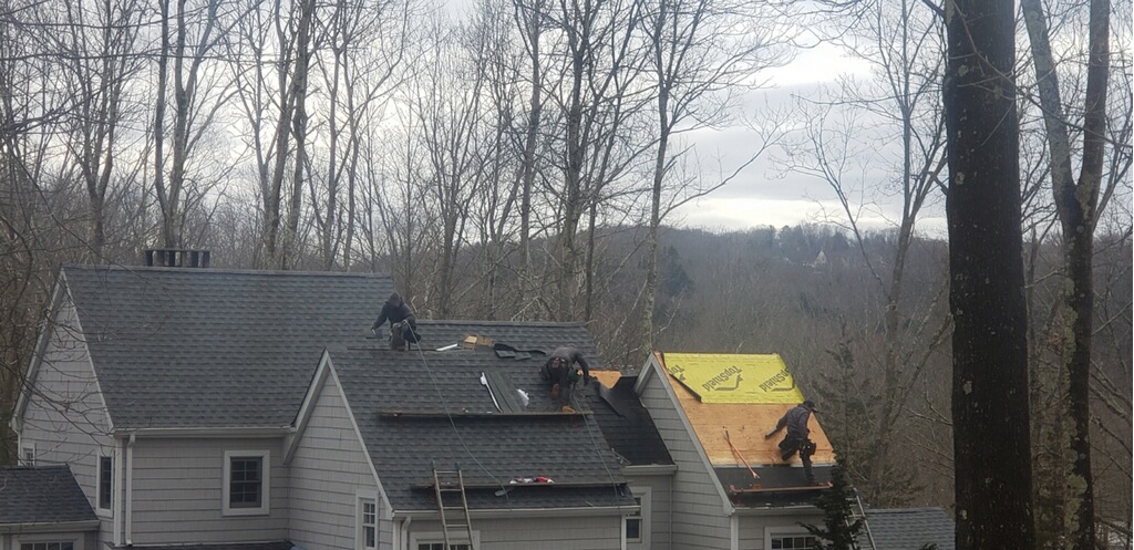 Installing a new roof
