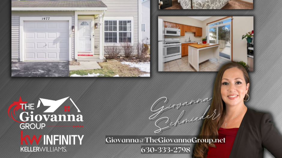 Congratulations to Giovanna and her clients! This Beautiful Duplex in the Lakewood Trails Subdivision JUST just SOLD! If you are looking to buy or sell a home of your own, call or text 630-333-2798.  habloespanÌol   growing  Kellerwilliamsinfinity