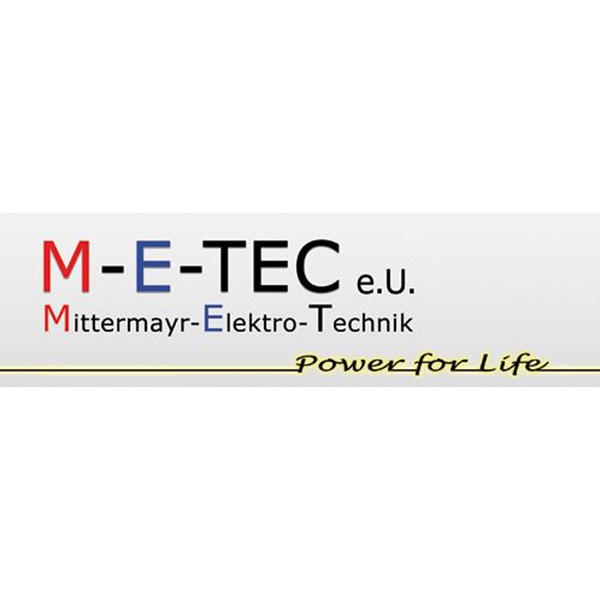 Logo von M-E-TEC e.U. Mittermayr - Elektrotechnik - Alarmanlagen